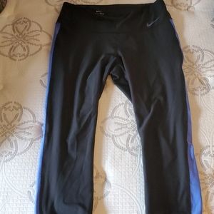 A pair of Nike dri-fit leggings